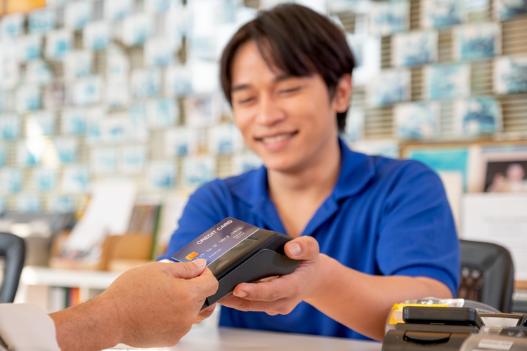 paiement en carte bleue professionnelle