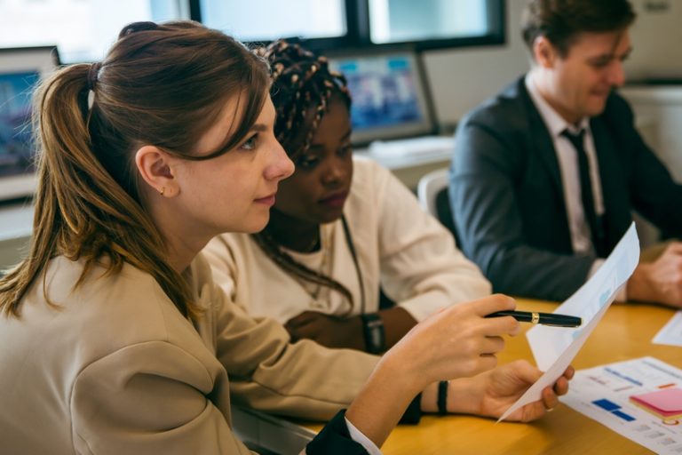 groupe d'étudiants en BTS